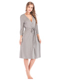 Plunge Tie Front Night Dress.