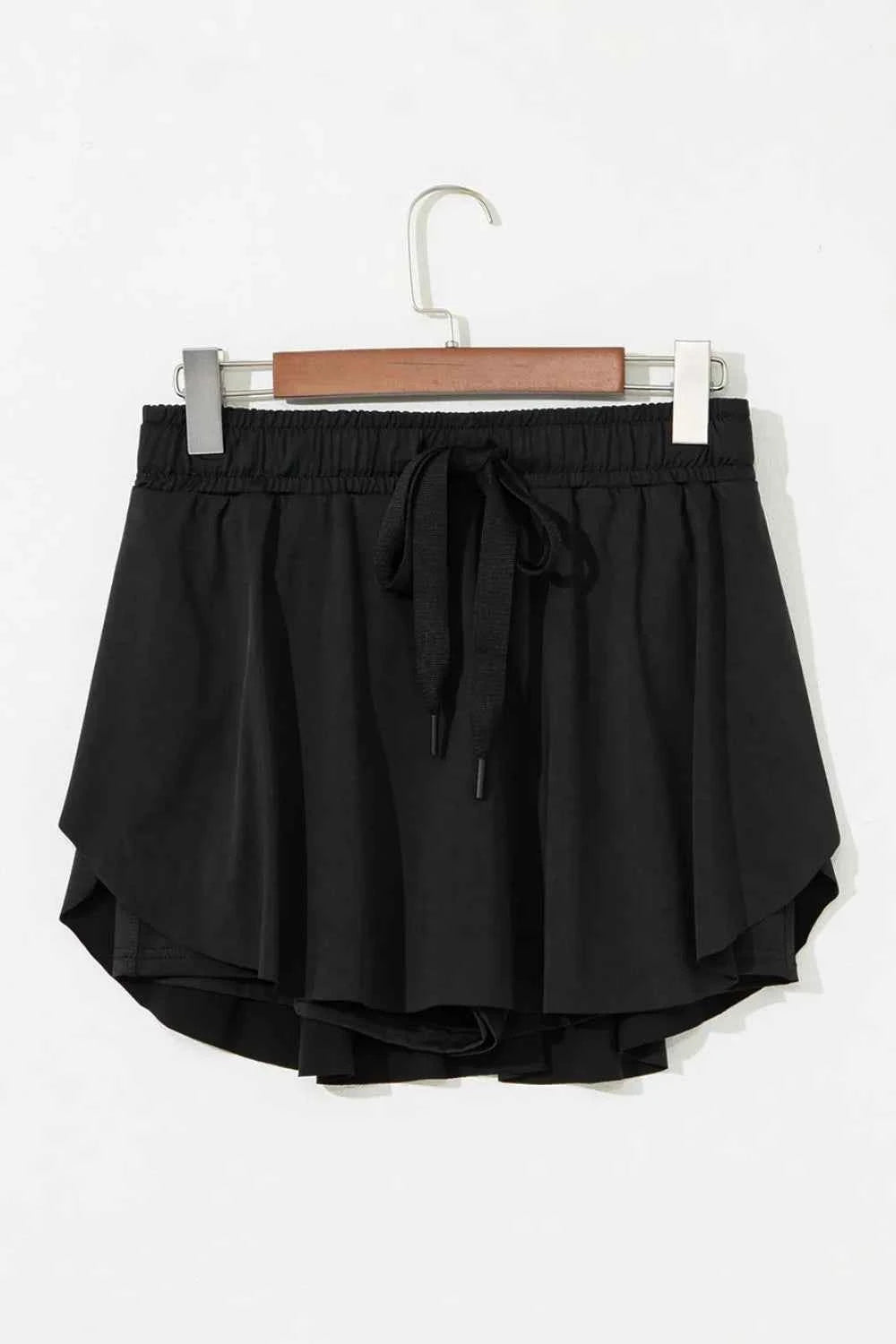 Drawstring Active Skorts for Women.