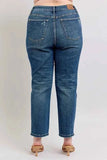 Judy Blue High Waisted Rigid Magic Straight Leg Jeans Plus Size.