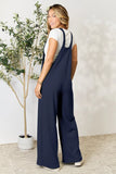 Double Take Full Size Wide Strap Overall with Pockets.