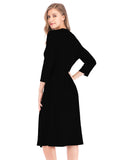 Plunge Tie Front Night Dress.