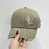 Star Adjustable Baseball Cap.