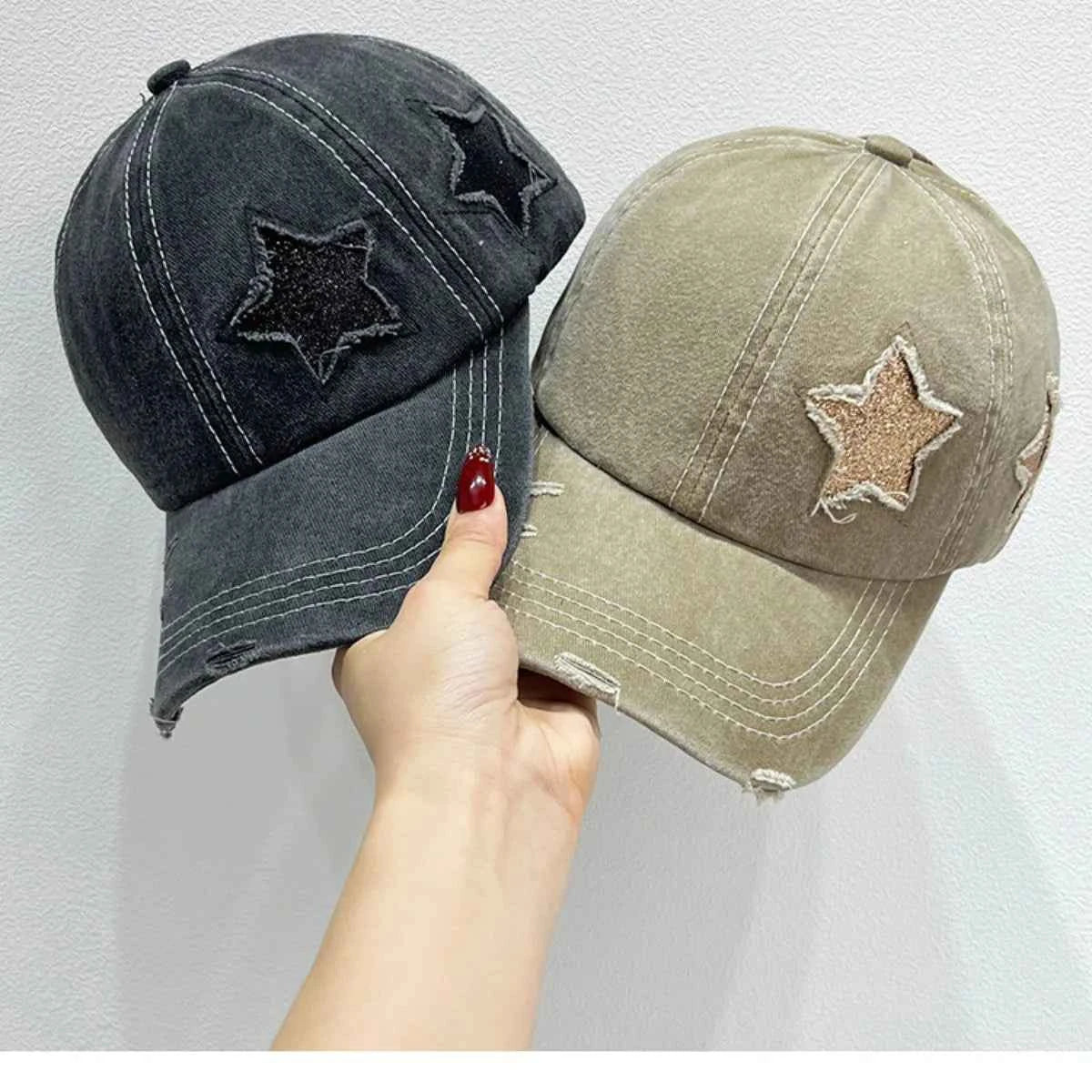 Star Adjustable Baseball Cap.