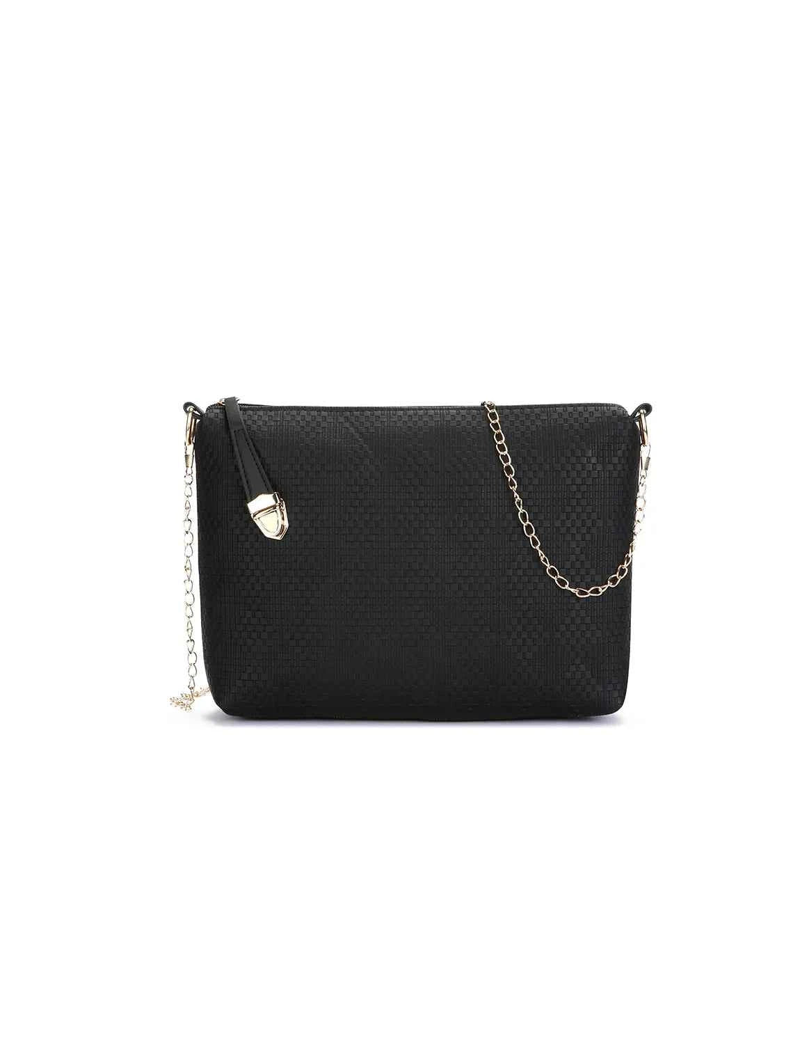 6-Piece Stylish Leather Textured Bag Set.