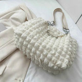 Bubble Textured Medium Tote Bag.
