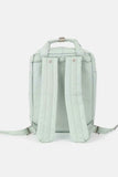 Himawari Contrast Water & Scratch-Resistant Nylon Backpack.