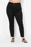 Judy Blue Plus Size High Waisted Tummy Control Skinny Jeans.