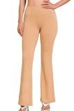 Zenana Buttery Soft High Waist Flare Leg Yoga Pants.