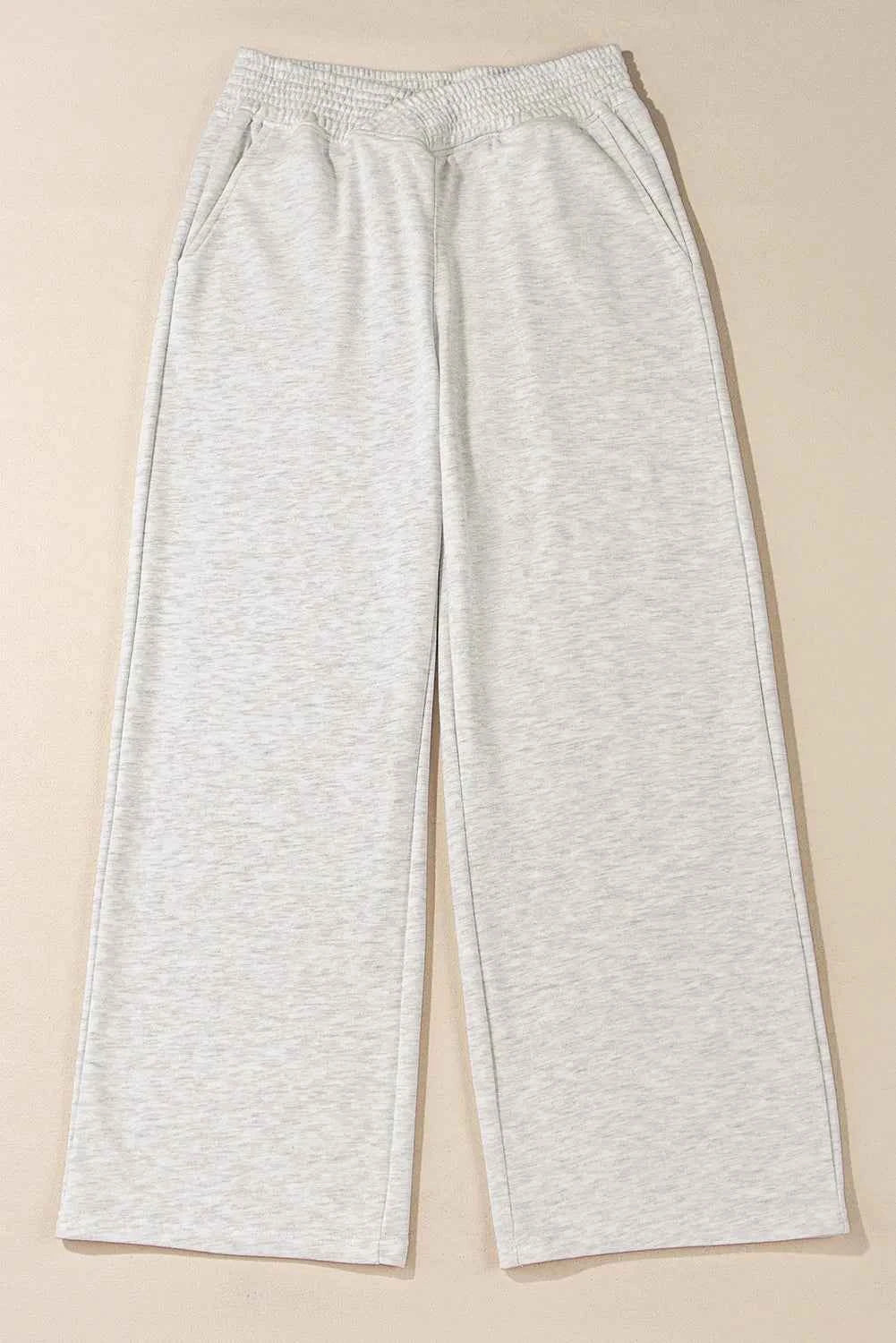 Elastic Waist Active Pants with Pockets.