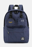 Himawari Waterproof Canvas Backpack with Detachable Coin Purse.