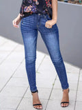 Skinny Fit Washed Jeans.