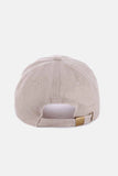 Zenana Washed Embroidered City Baseball Cap.