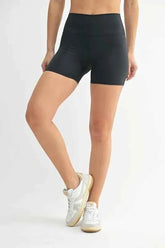MONO B Venice Cloud Light Contour Biker Shorts.