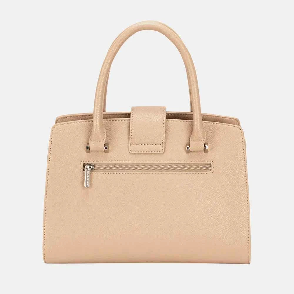 David Jones Medium PU Leather Handbag.