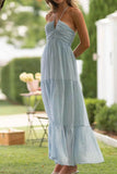 Tiered Halter Neck Cami Dress.