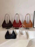 Small Texture PU Leather Shoulder Bag.