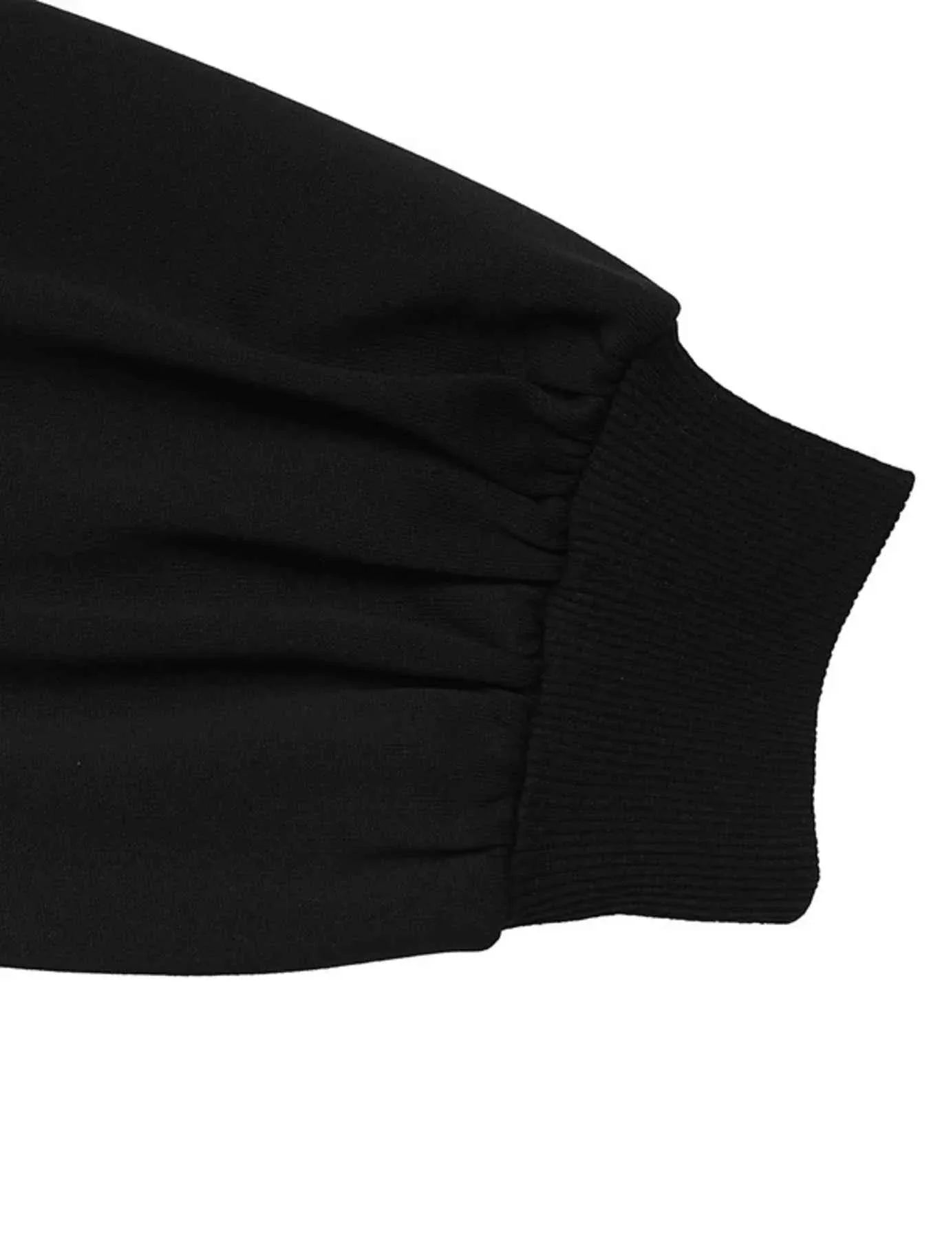 Heart Print Long Sleeve Sweatshirt.