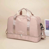 Detachable Strap Oversized Nylon Travel Bag.