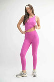 MONO B Venice Cloud Light Sculpt High-Waisted Leggings.