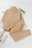 Half Snap Turtleneck Active Set - Top & Pants.