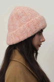 Solid Color Thermal Knit Hat.
