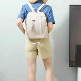 Tassel Oxford Cloth Backpack.