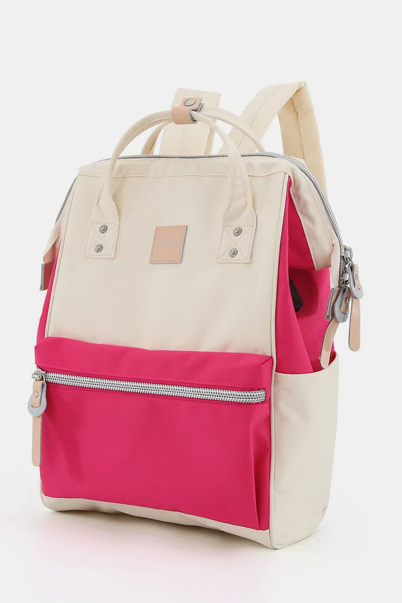 Himawari Water Resistant Canvas Backpack with USB Port.