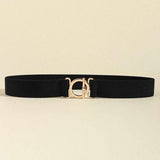Toggle Clasp Elastic Belt.