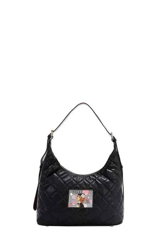 Nicole Lee USA Adjustable Strap Shoulder Bag.
