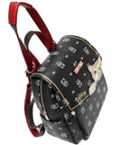 Nicole Lee USA Cat Eco-Leather Convertible Backpack.