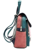 Nicole Lee USA Cat Eco-Leather Convertible Backpack.