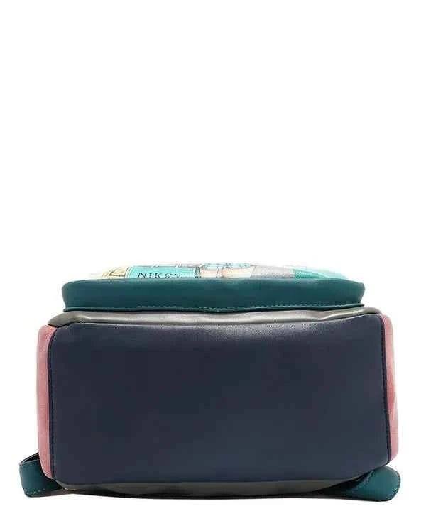 Nicole Lee USA Cat Eco-Leather Convertible Backpack.