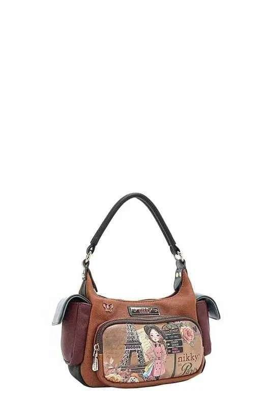 Nicole Lee USA Eco-Leather Shoulder Bag.