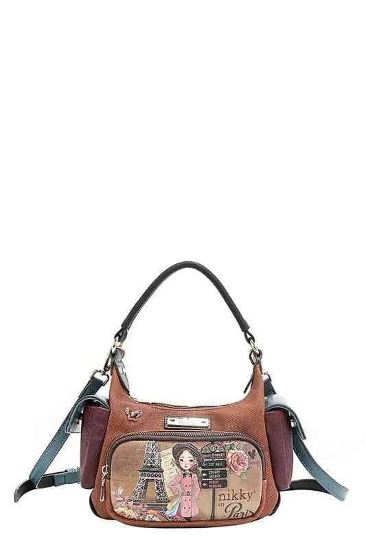 Nicole Lee USA Eco-Leather Shoulder Bag.