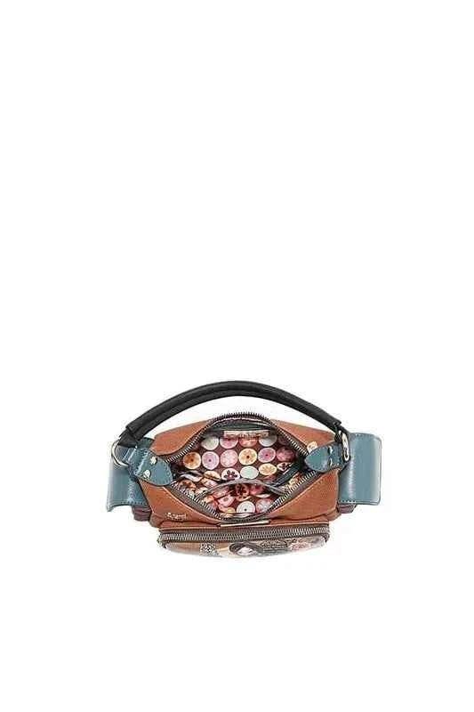 Nicole Lee USA Eco-Leather Shoulder Bag.