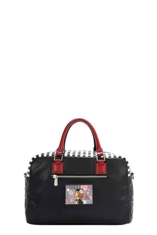 Nicole Lee USA Eco-Leather Boston Bag.