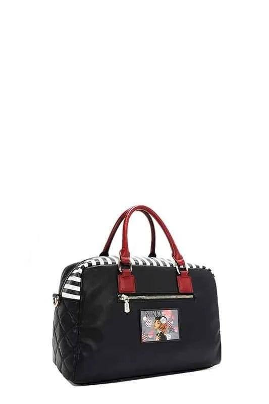 Nicole Lee USA Eco-Leather Boston Bag.