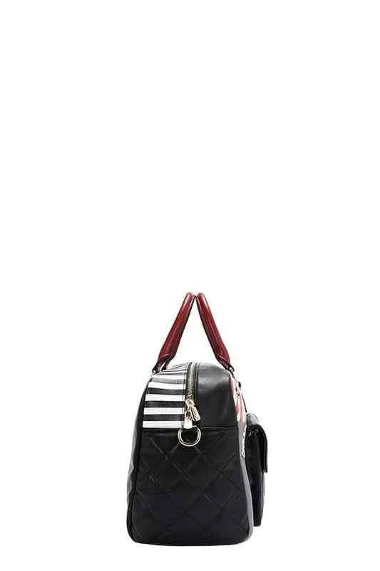 Nicole Lee USA Eco-Leather Boston Bag.