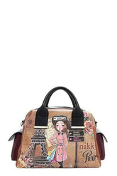 Nicole Lee USA Eco-Leather Boston Bag.