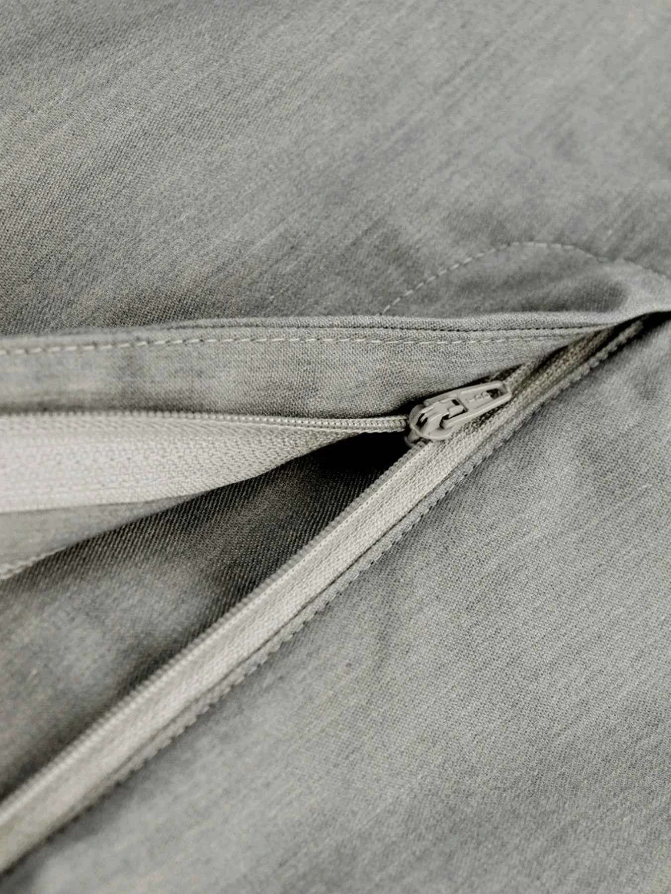 Tie Front Vest and Wide Leg Pants Set.