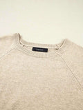 Crew Neck Long Sleeve Sweater.