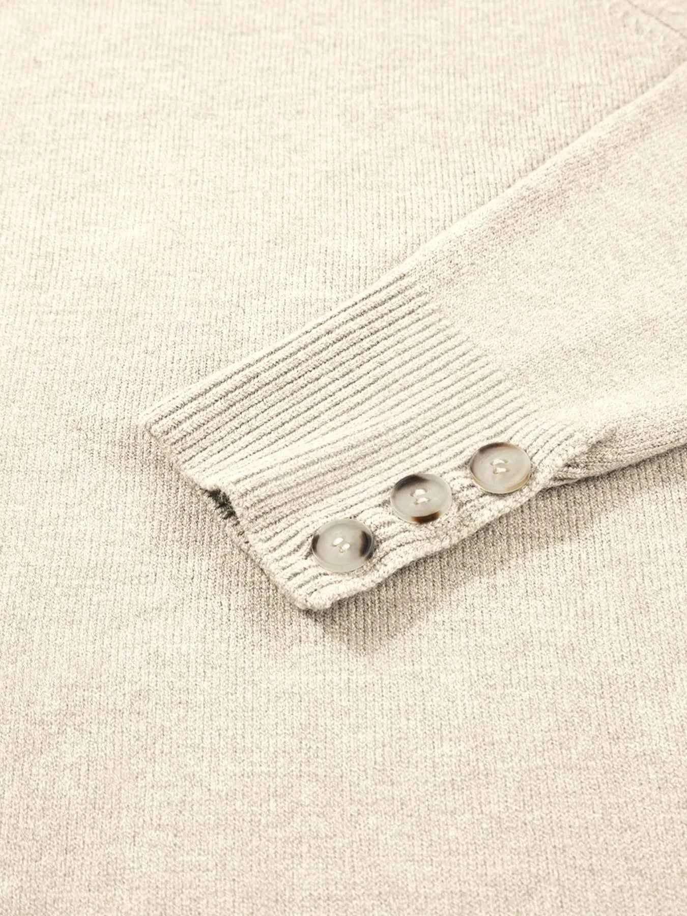 Crew Neck Long Sleeve Sweater.