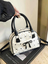 Ruched Bow Crossbody Bag.