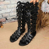 Open Toe Lace-Up Sandals for Women.