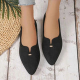 Pointed Toe Flats Slip-Ons for Women.