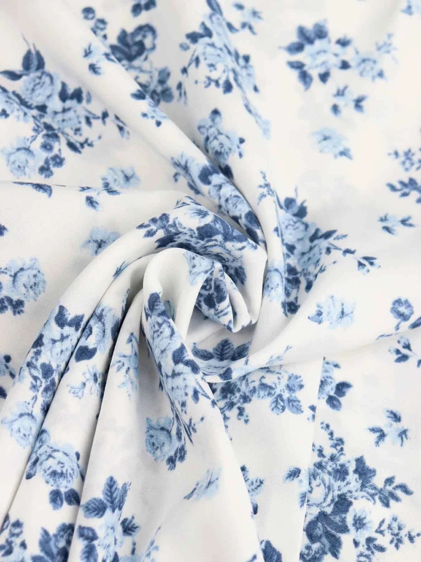 Floral Print Flounce Sleeve Maxi Dress.