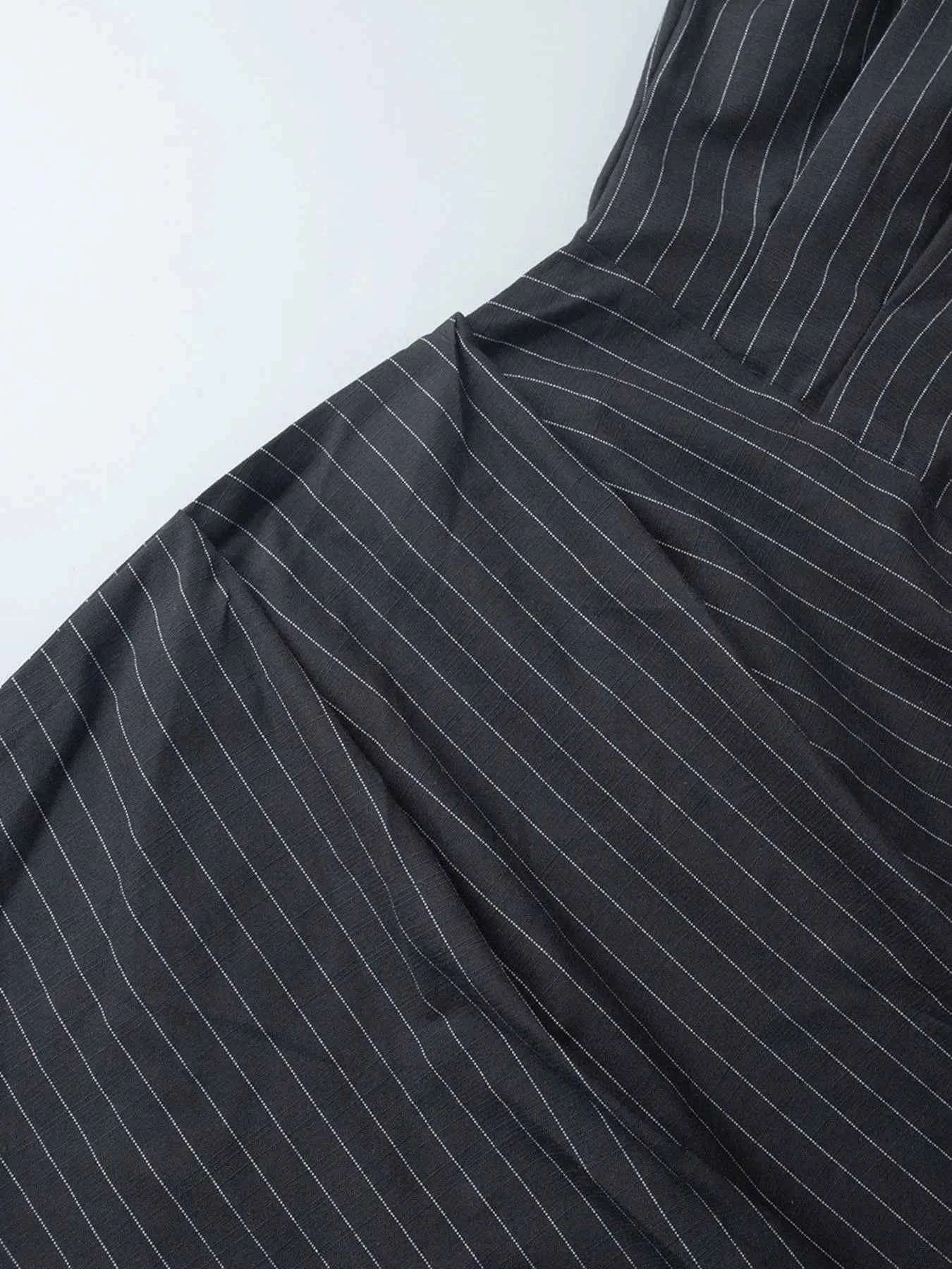 Striped Long Sleeve Shirt Dress.