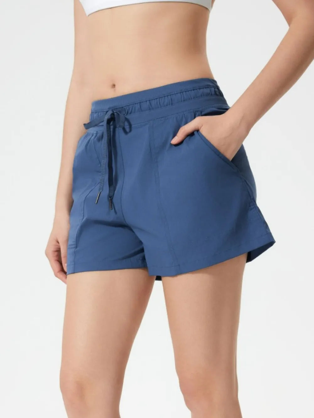 Millennia Drawstring Active Shorts with Pockets.