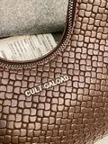 Small Texture PU Leather Shoulder Bag.
