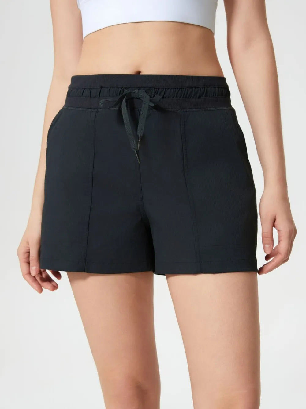 Millennia Drawstring Active Shorts with Pockets.